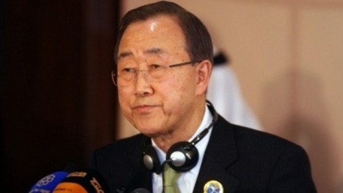 Ban Ki-moon calls for Middle East peace  - ảnh 1